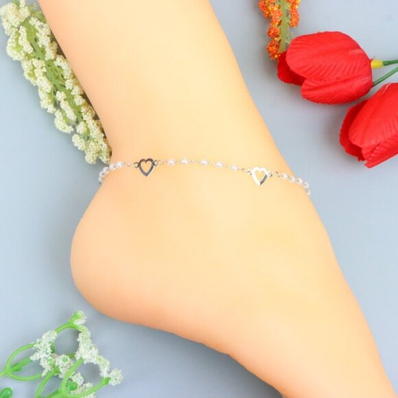 "Handmade Anklet – A Stylish Choice for Women, Thoughtful Gift Idea, EVCH1718 - Picture 4 of 10